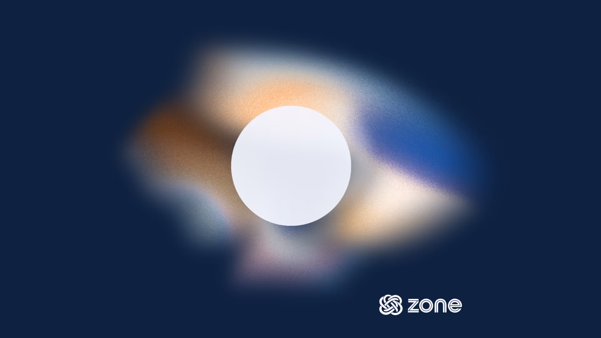 Decorative header image for Zone & Co article on usage-based billing in Salesforce RCA and NetSuite, featuring overlapping circles on a navy background with the Zone logo.