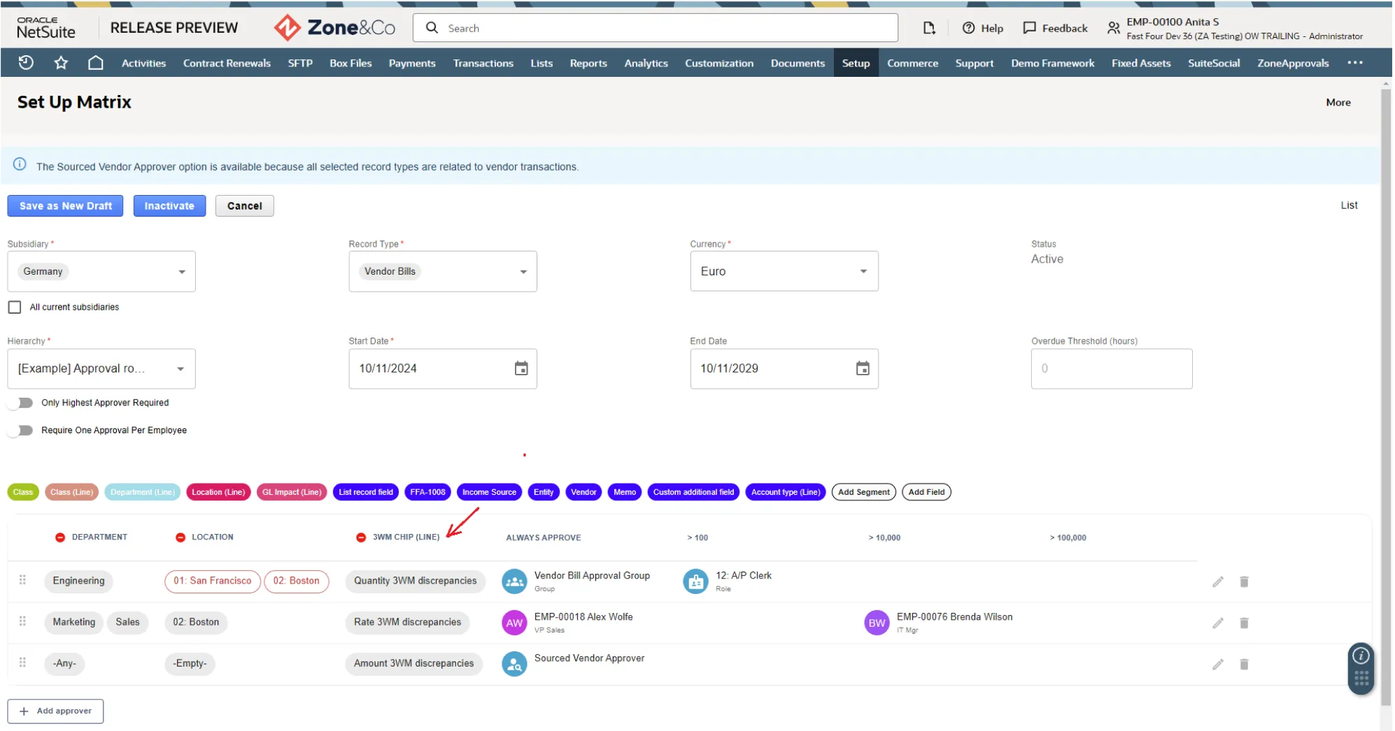 ZoneApproval dashboard automation with real-time audit trail for NetSuite workflows.