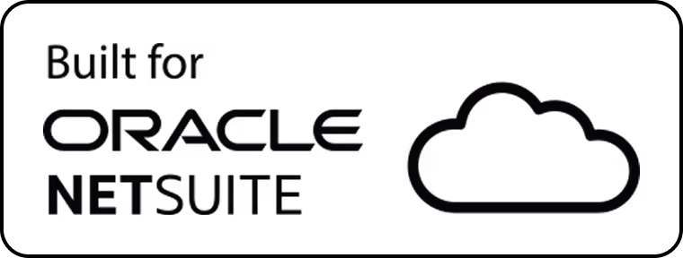 Built for Oracle NetSuite
