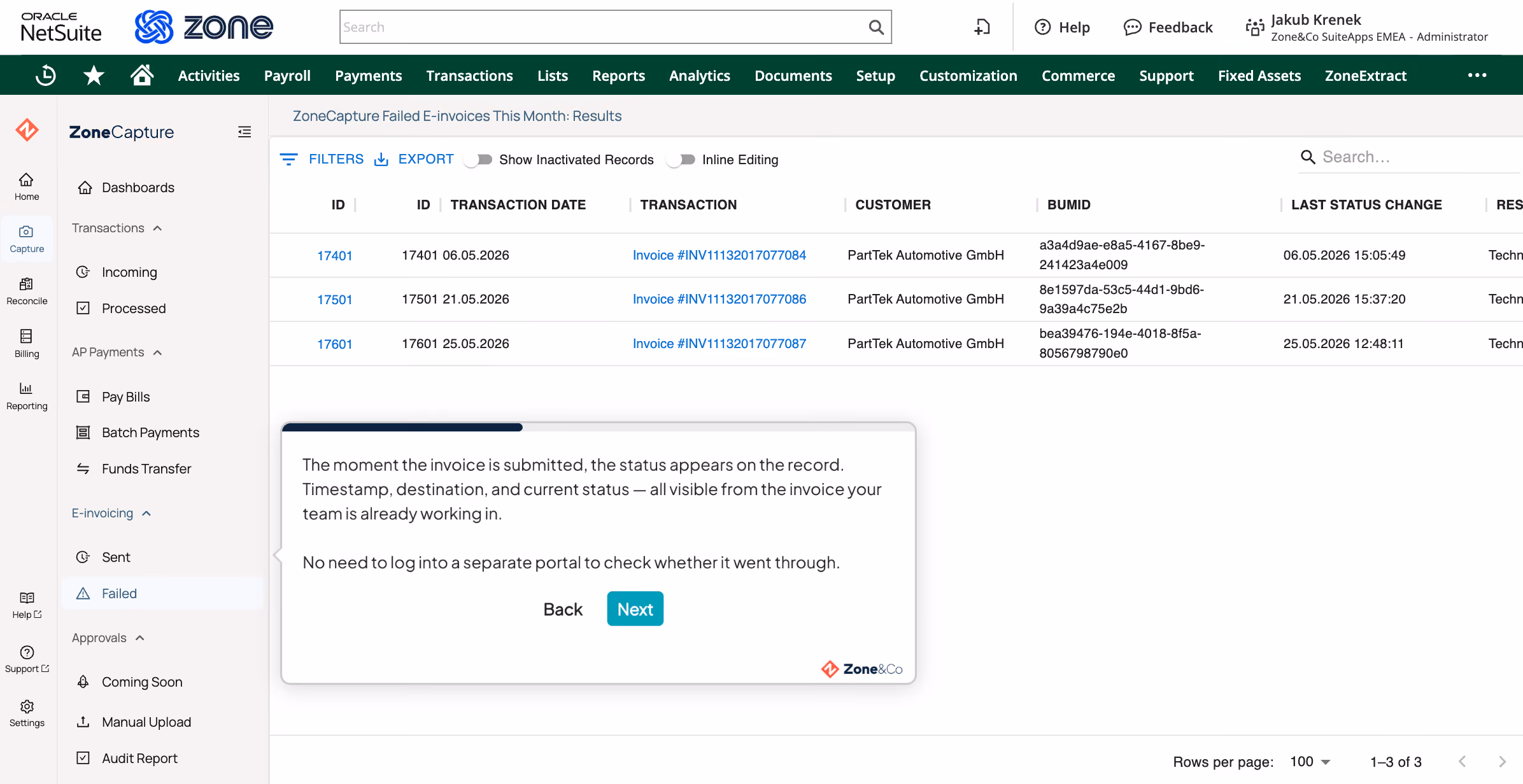 Secure, cloud-based data warehouse
