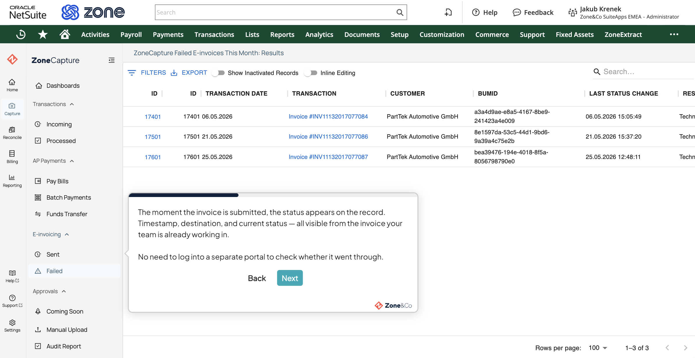 Secure, cloud-based data warehouse