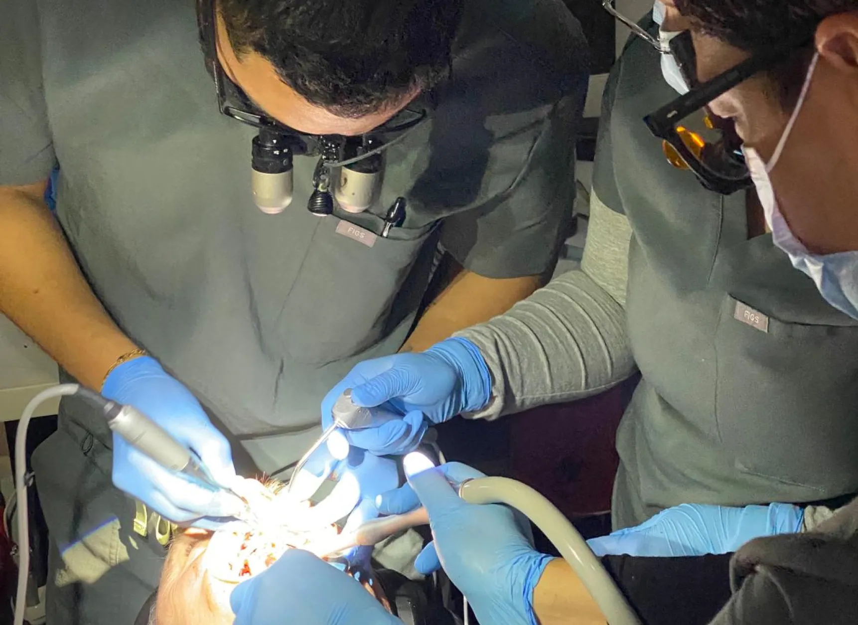 Dental Designs at Oakley Seaver team operating