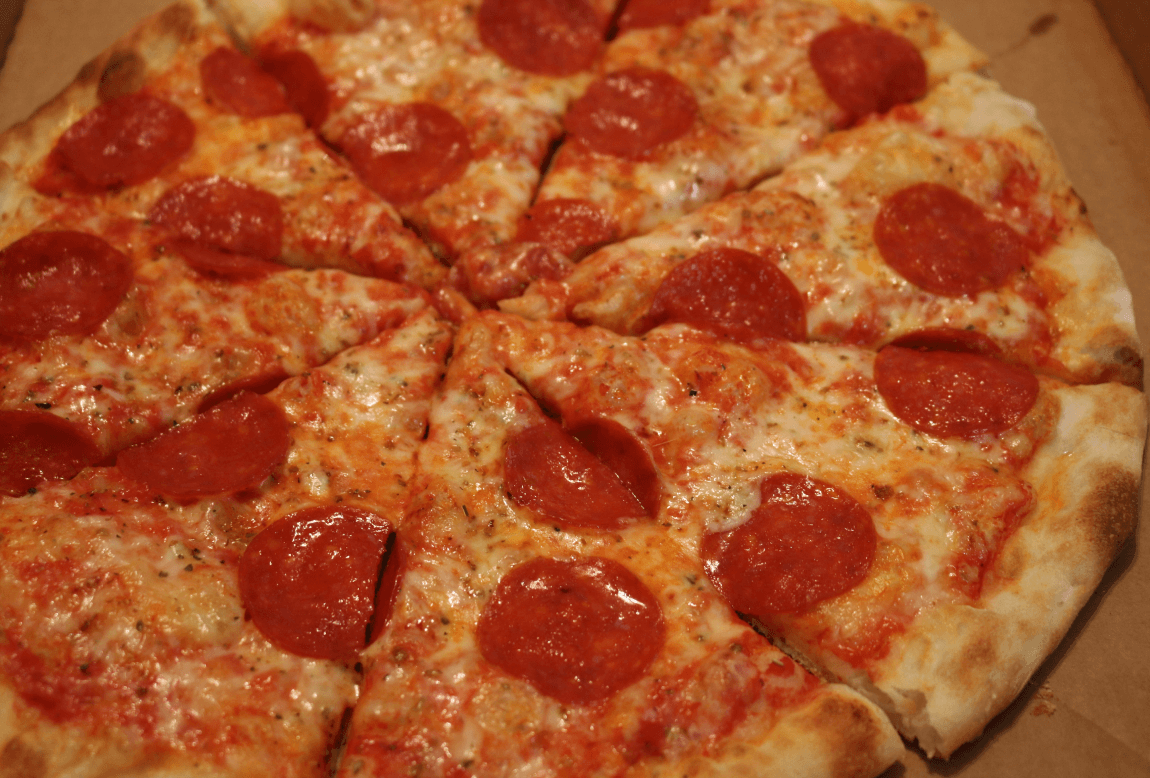 Pepperoni pizza