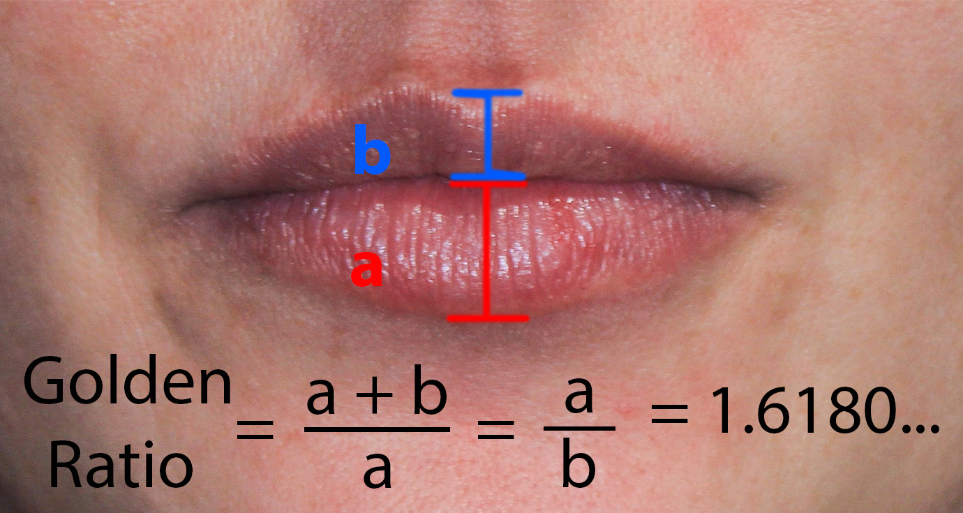 Picture of the Galicatia formula over lips.