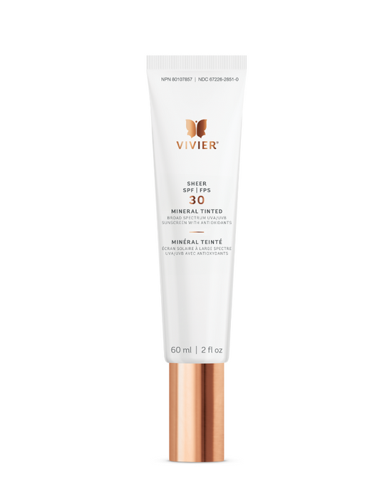 Sheer SPF 30 Mineral Tinted Sunscreen