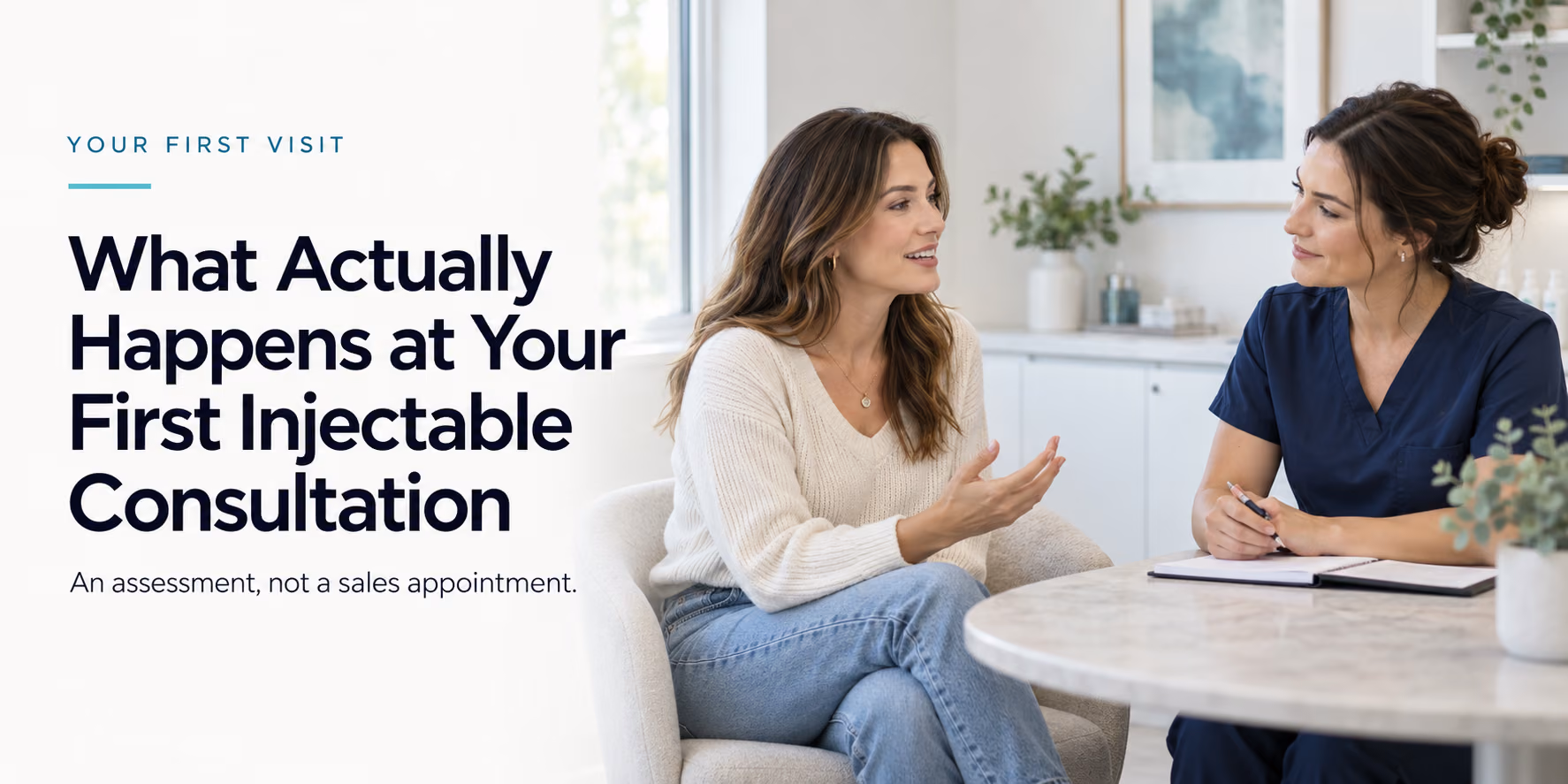 What Actually Happens at Your First Injectable Consultation