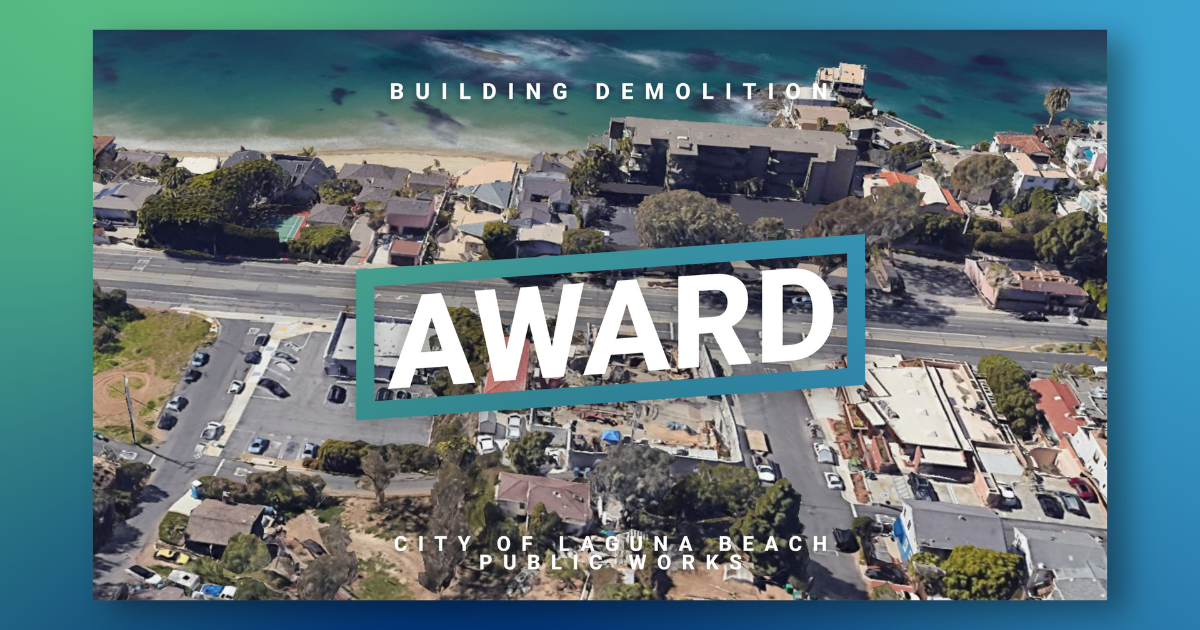 Precision Environmental Awarded Dental Building Demolition Contract for City of Laguna Beach