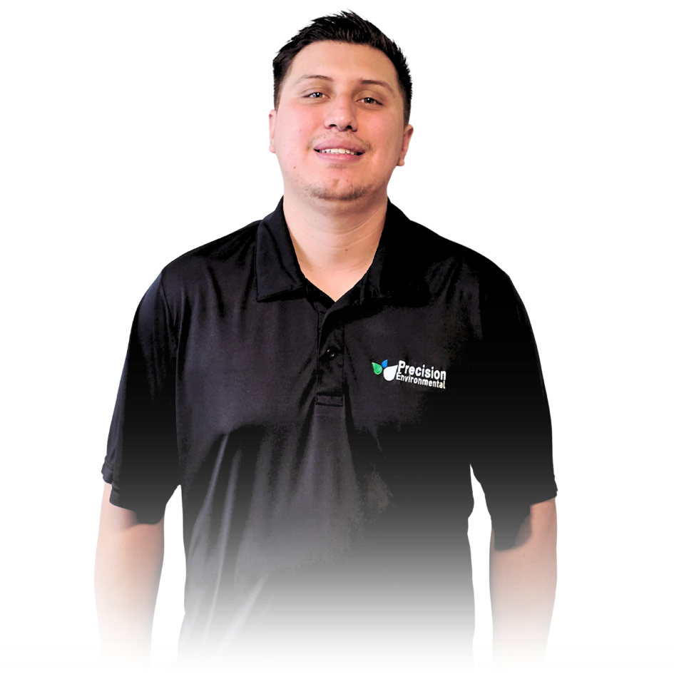 Walter Mejia, Project Manager with Precision Environmental