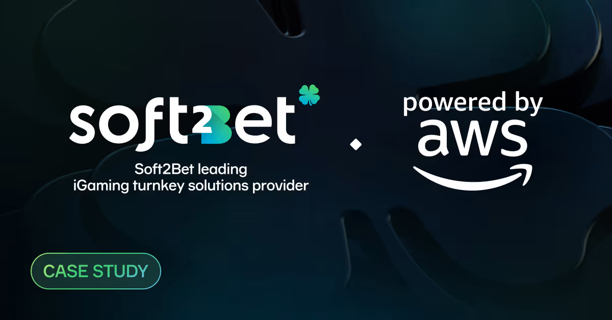 Soft2Bet Enhances the Player Experience and Saves 55% on Casino Infrastructure Analytics Costs Using AWS