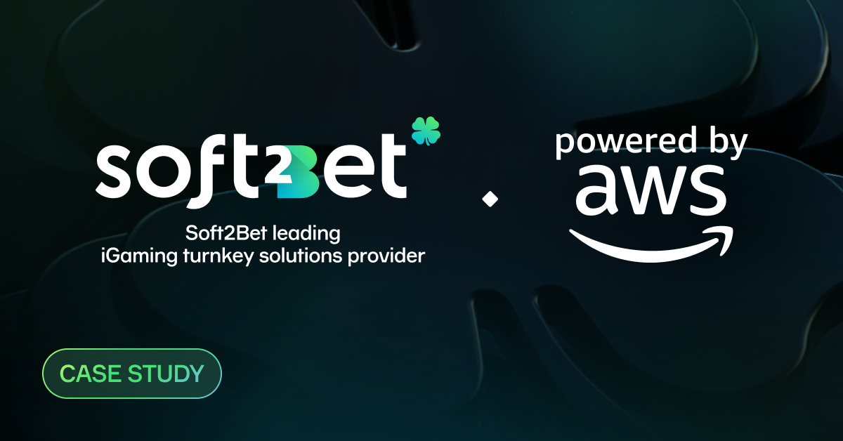 Soft2Bet Enhances the Player Experience and Saves 55% on Casino Infrastructure Analytics Costs Using AWS