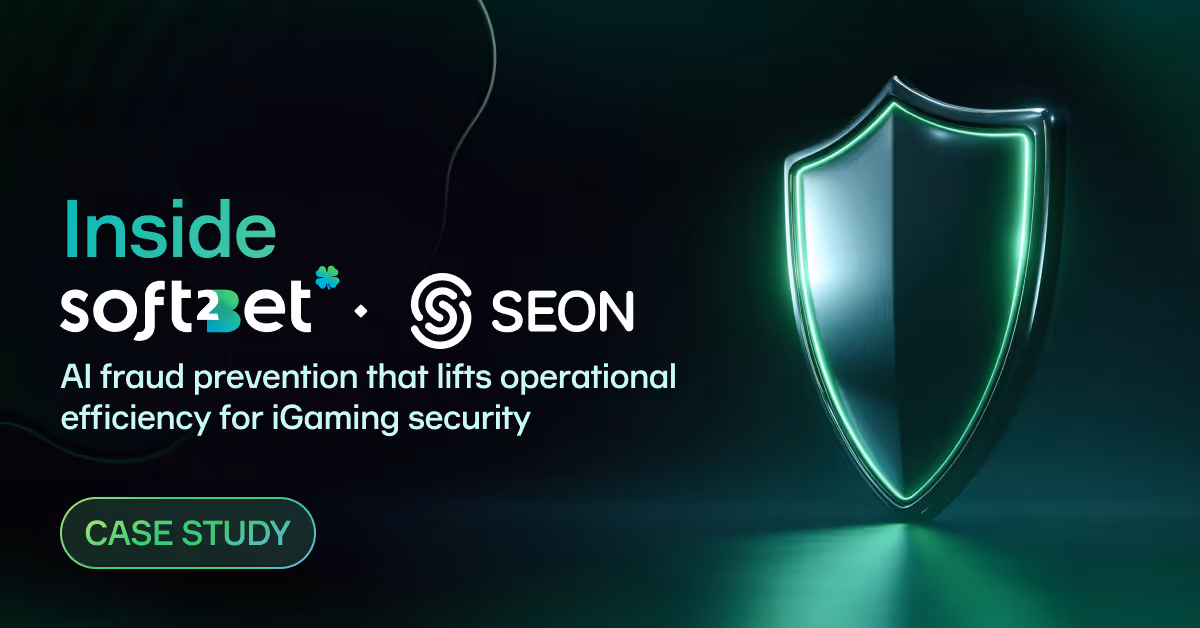 Inside Soft2Bet & SEON: AI fraud prevention that lifts operational efficiency for iGaming security