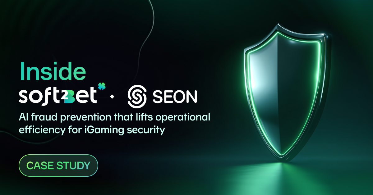 Inside Soft2Bet & SEON: AI fraud prevention that lifts operational efficiency for iGaming security