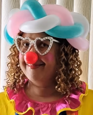 Diamonds the Magical Clown portrait