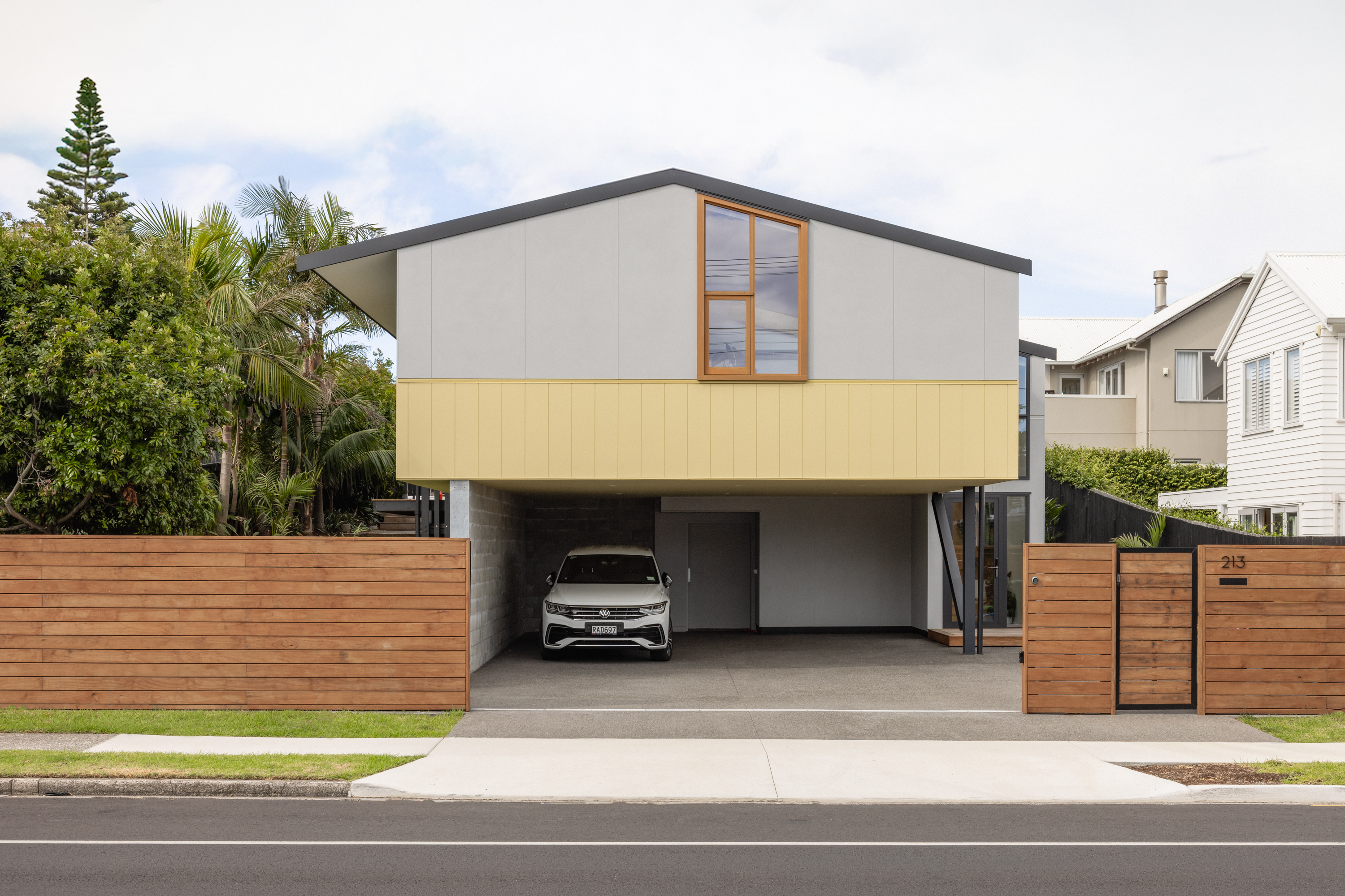 ata yellow house on the beach