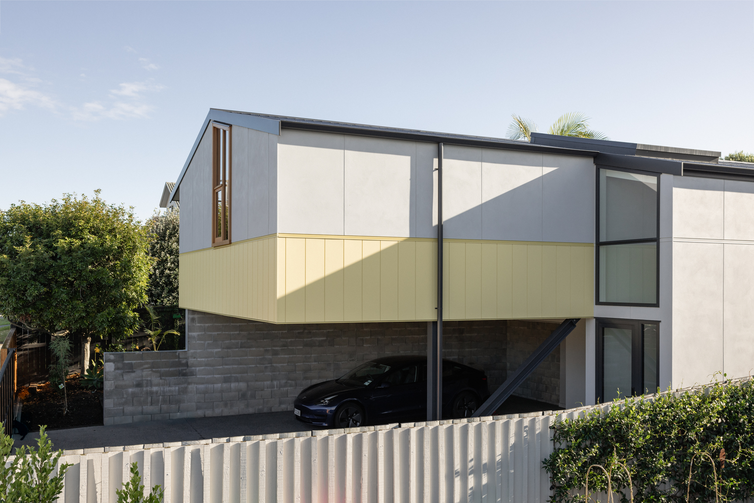 ata yellow house on the beach