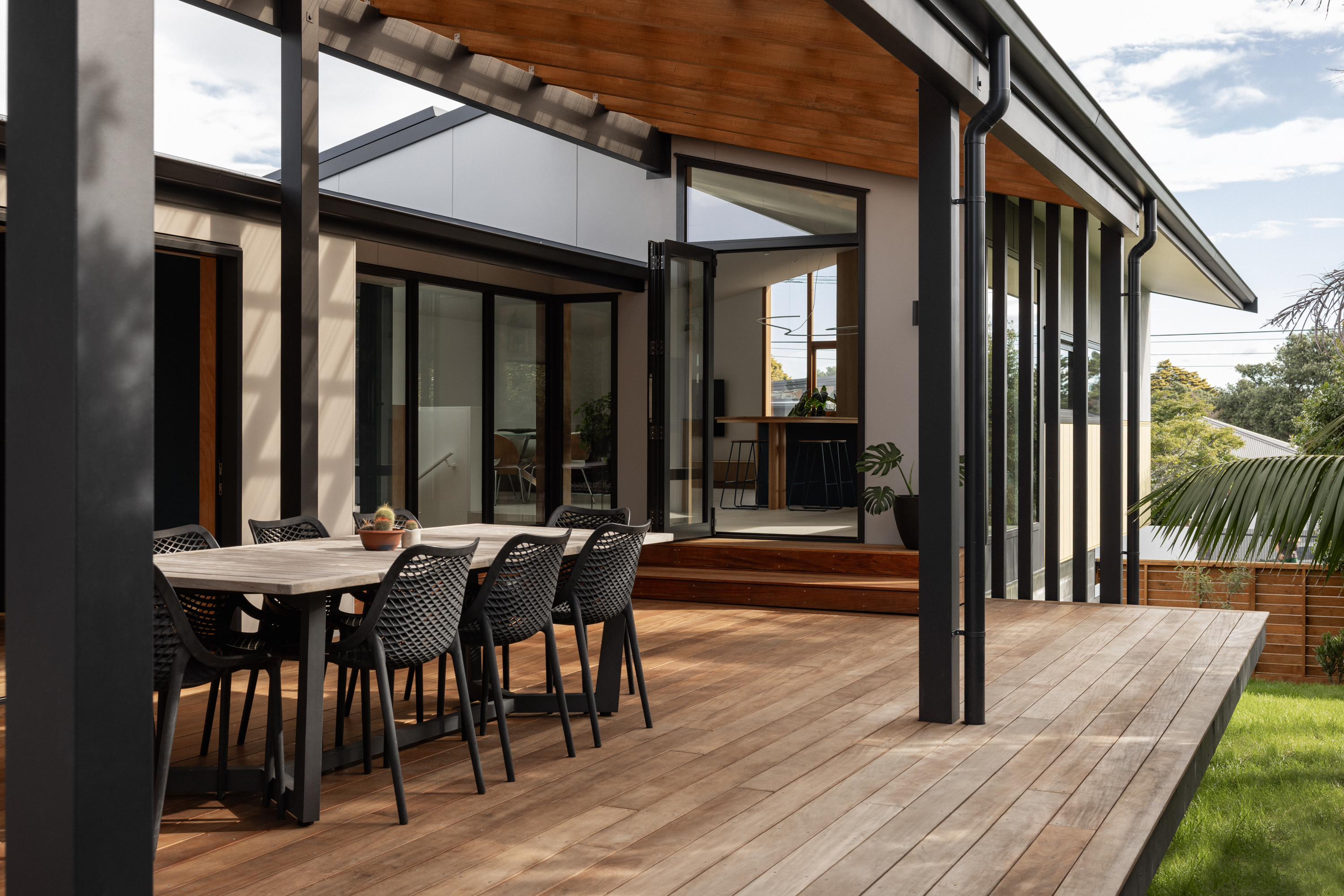 outdoor area undercover