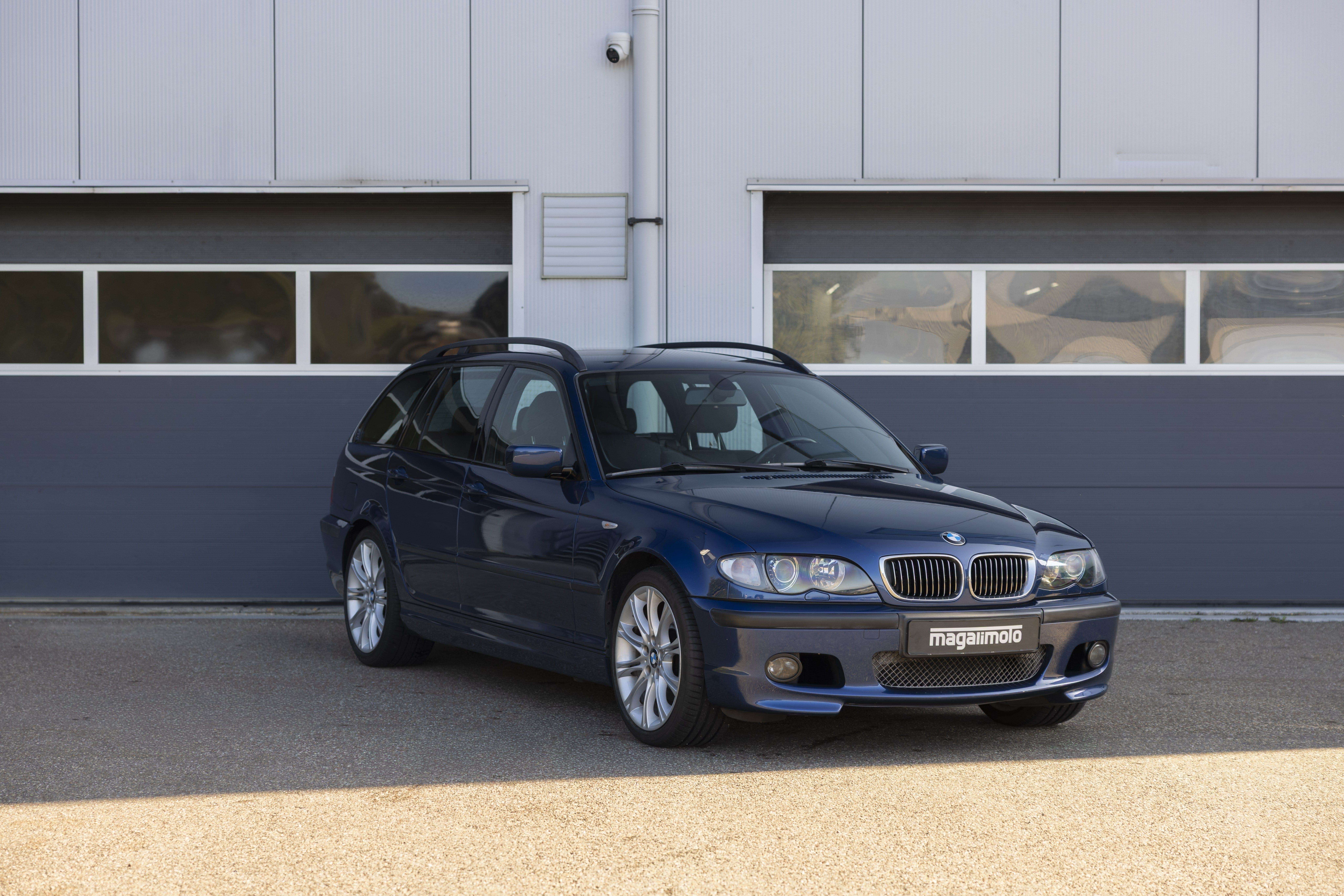 BMW 325i M Sport E46 Mystic blauw