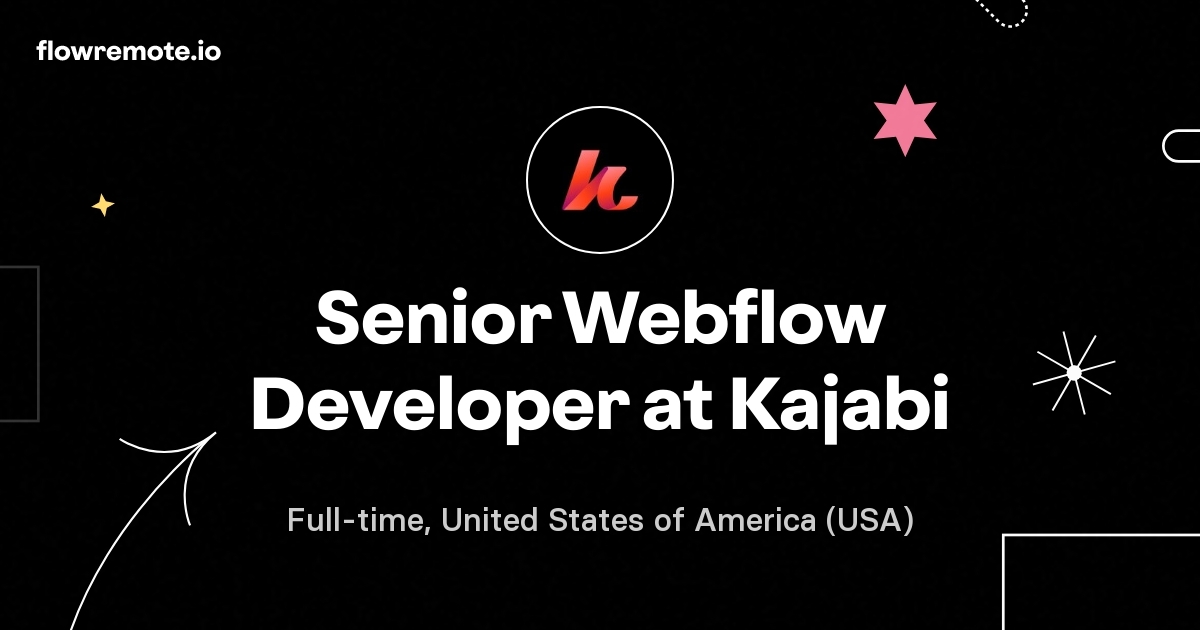 Senior Webflow Developer at Kajabi