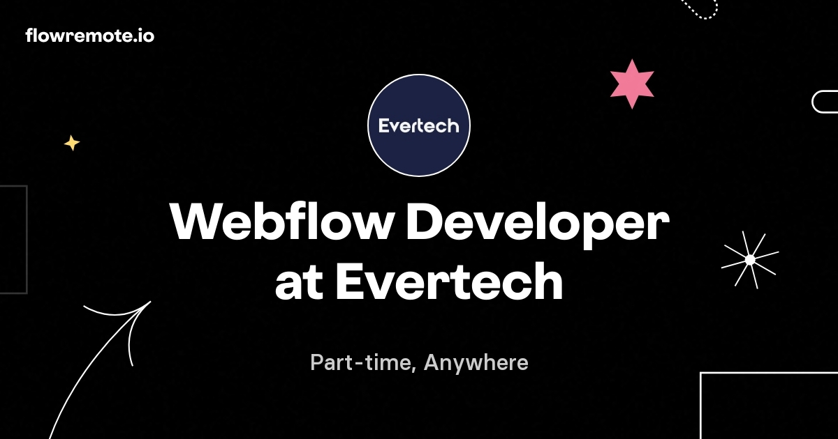 Webflow Developer at Evertech