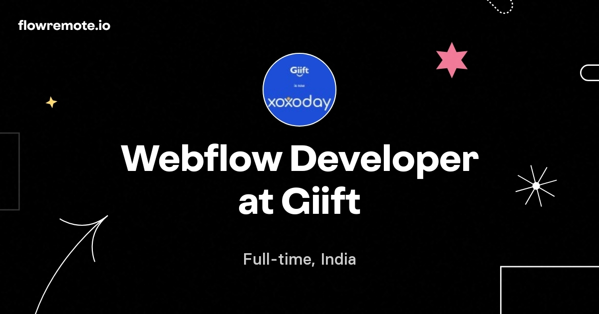 Webflow Developer at Giift