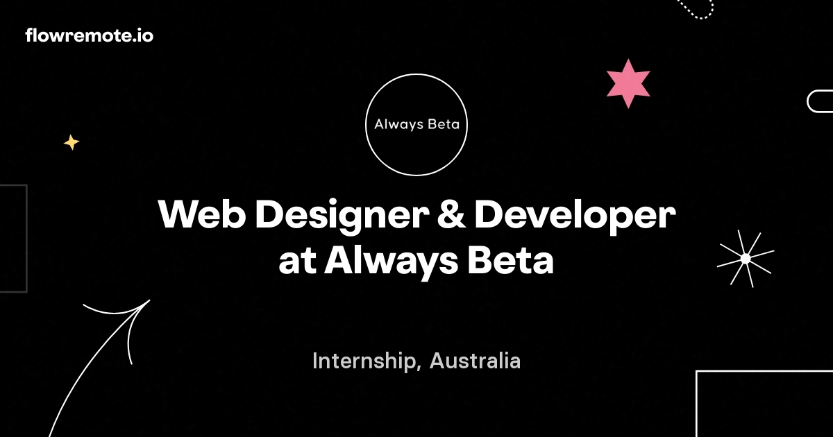 Web Designer & Developer at Always Beta