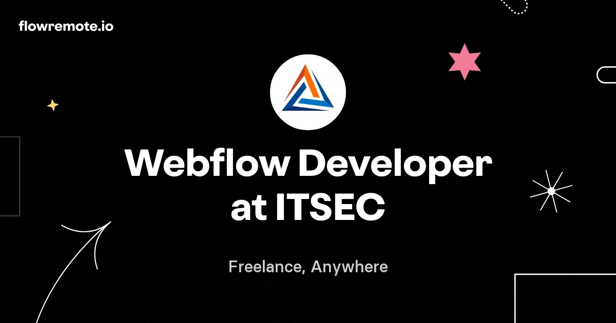 Webflow Developer at ITSEC