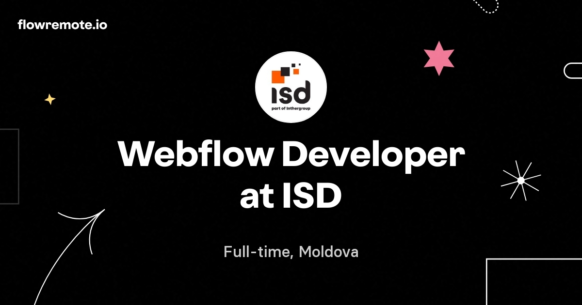 Webflow Developer at ISD