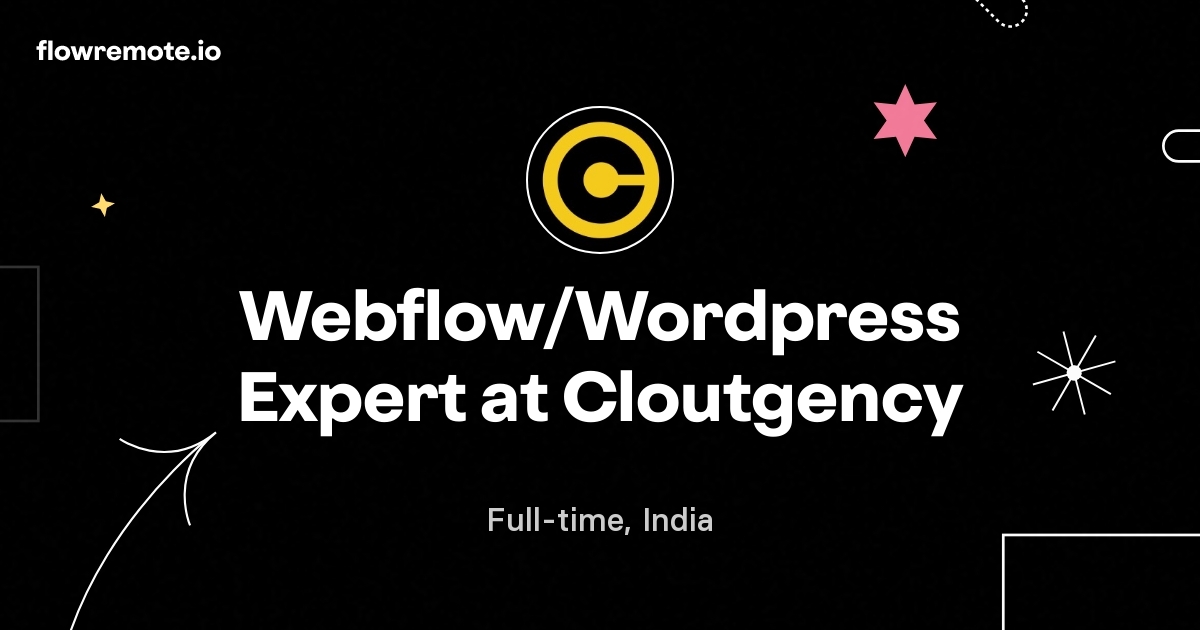 Webflow/Wordpress Expert at Cloutgency