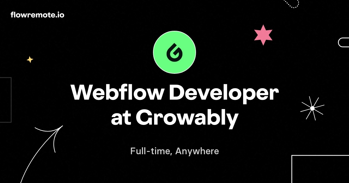 Webflow Developer at Growably