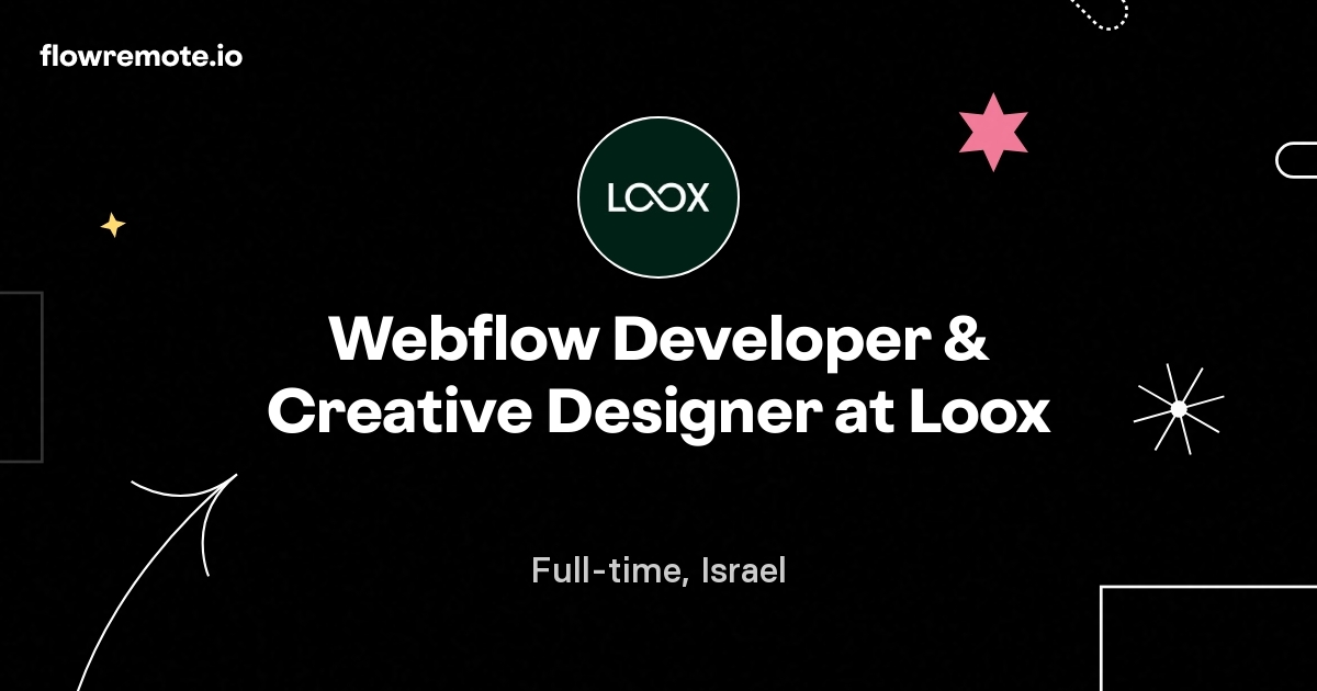 Webflow Developer & Creative Designer at Loox