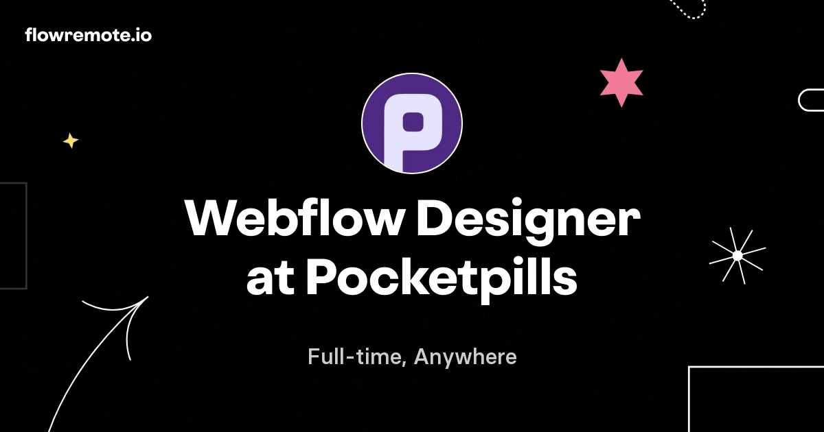 Webflow Designer at Pocketpills