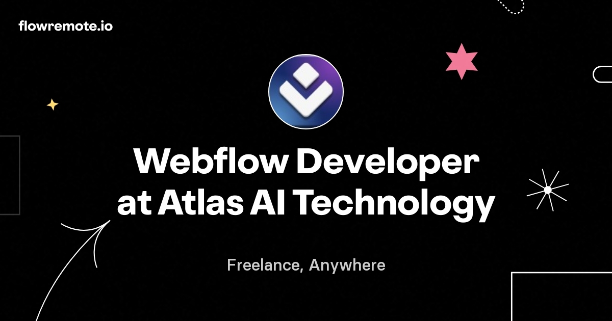 Hiring: Freelance Webflow Developer at Atlas AI Technology