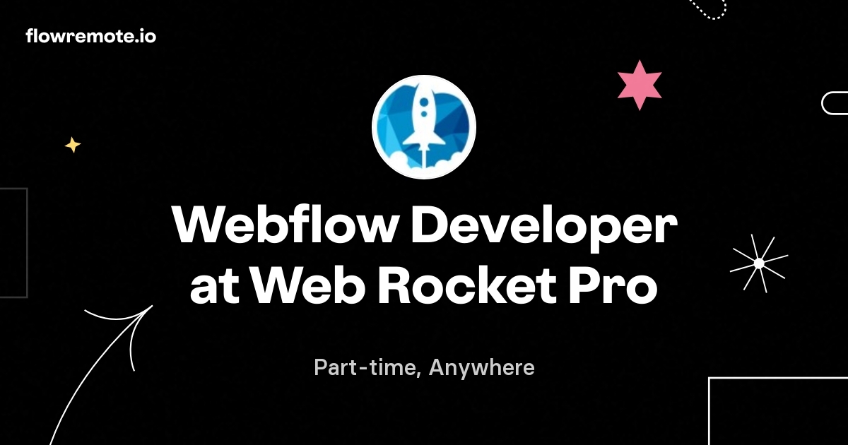 Webflow Developer at Web Rocket Pro