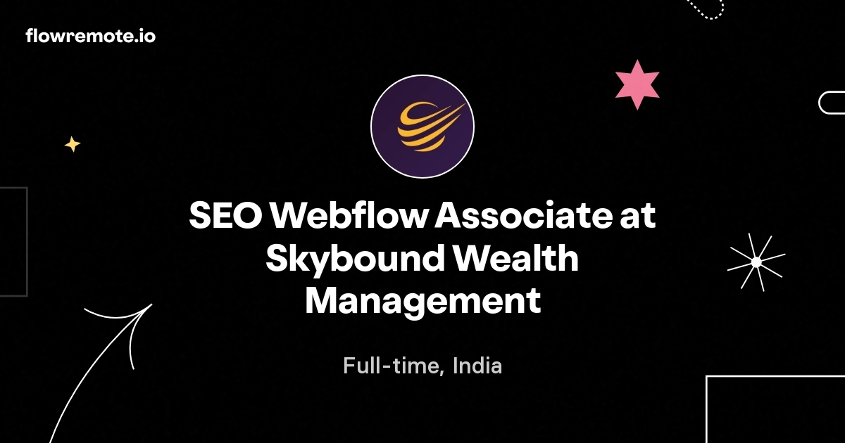 SEO Webflow Associate at Skybound Wealth Management