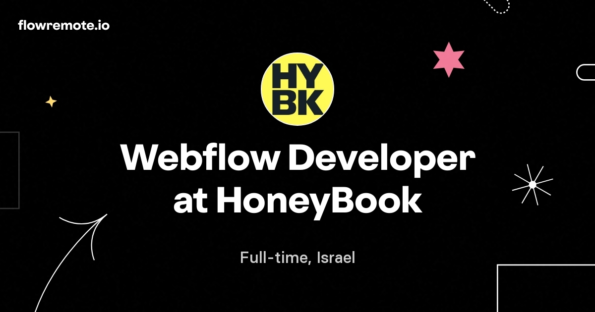 Webflow Developer at HoneyBook