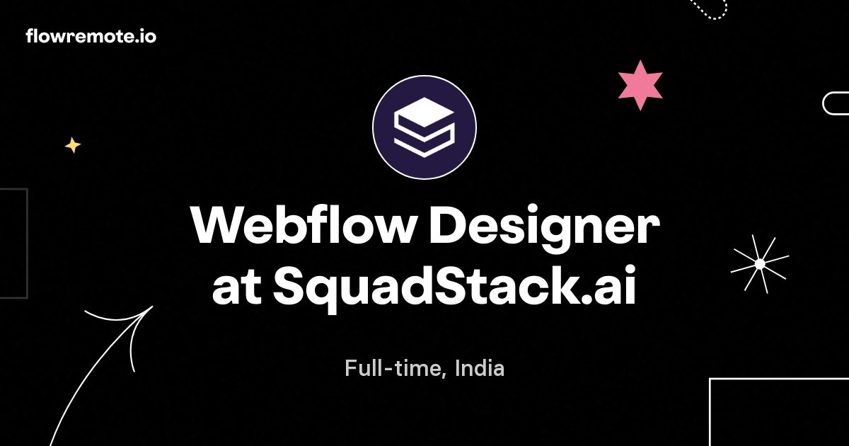 Webflow Designer at SquadStack.ai