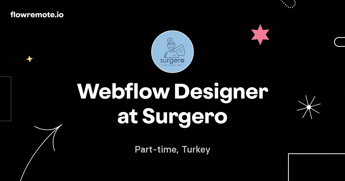 Webflow Designer at Surgero