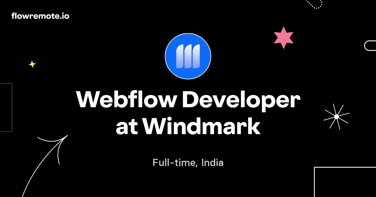 Webflow Developer at Windmark