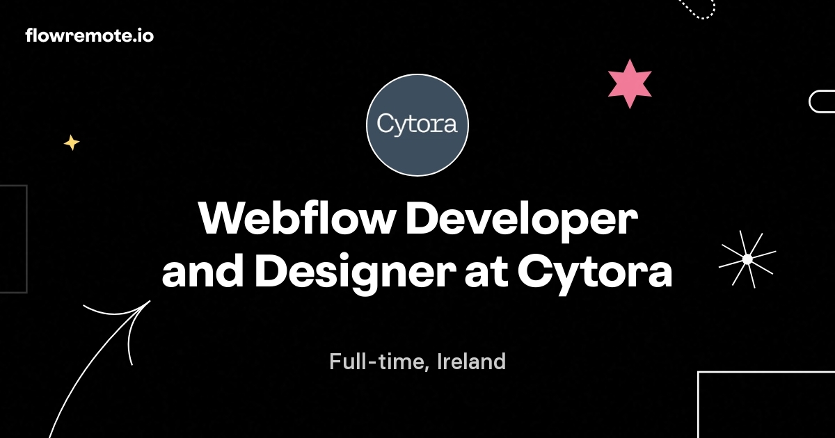 Webflow Developer and Designer at Cytora