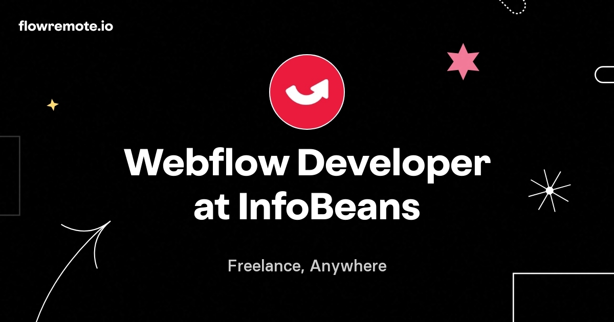 Webflow Developer at InfoBeans