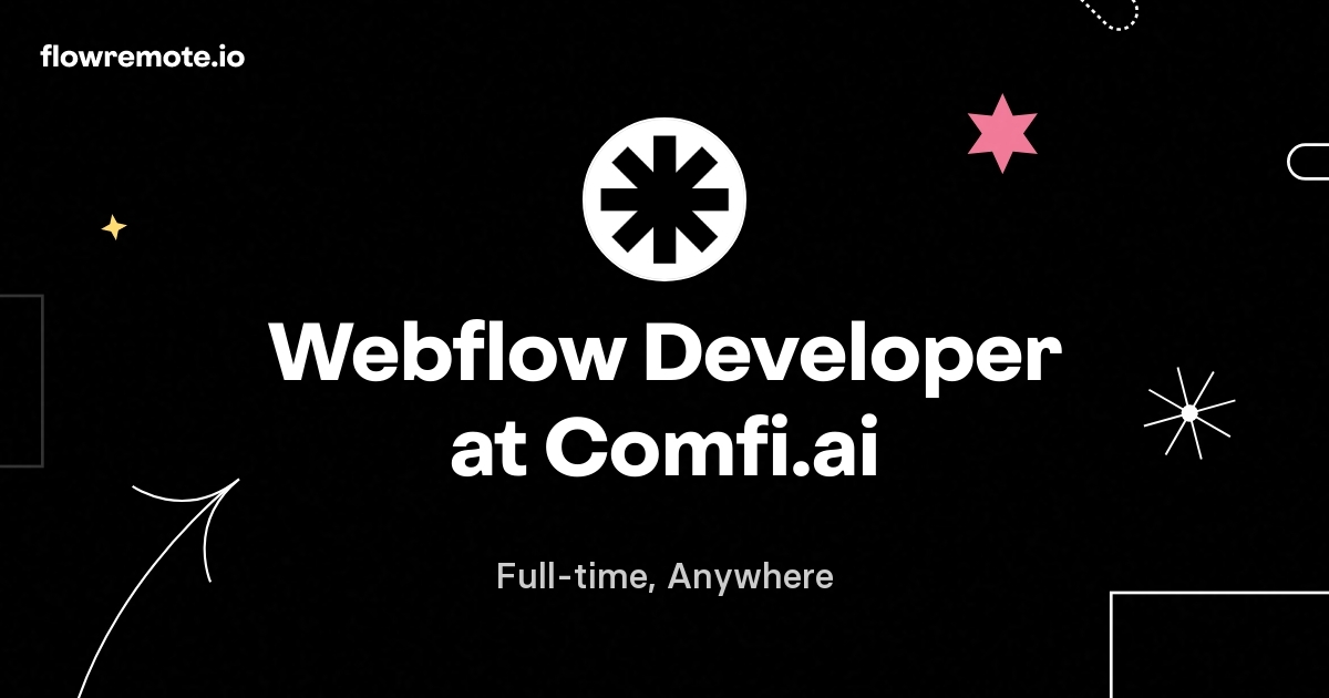 Webflow Developer at Comfi.ai