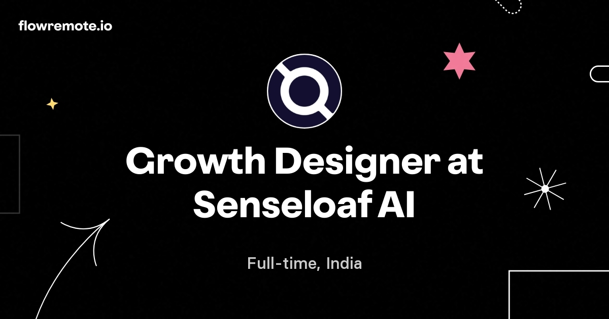 Growth Designer at Senseloaf AI