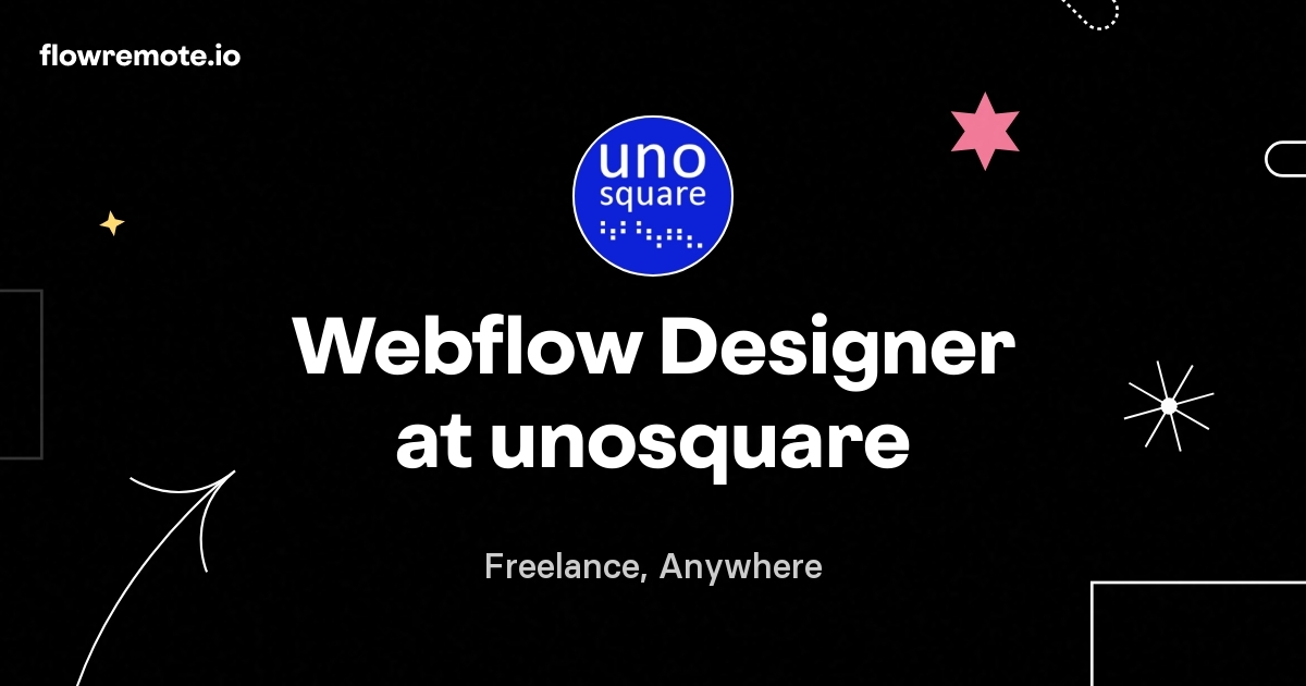 Webflow Designer at unosquare