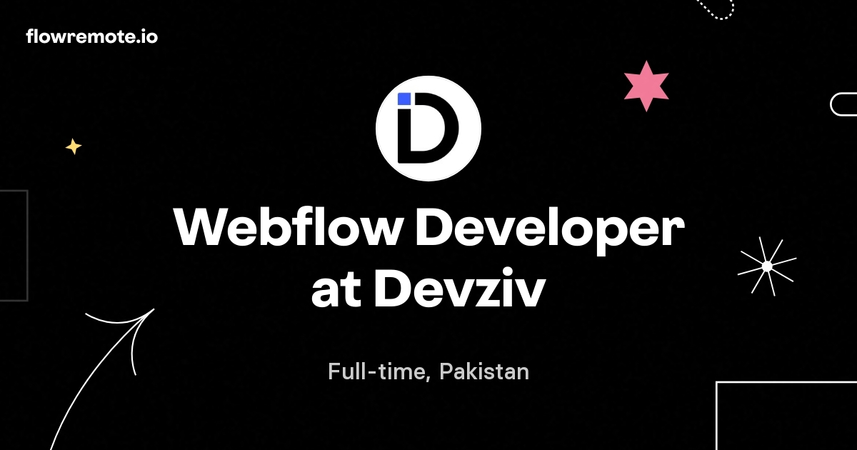 Webflow Developer at Devziv
