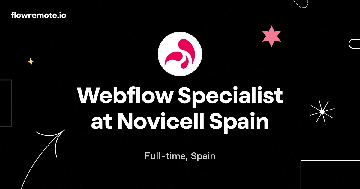 Webflow Specialist at 