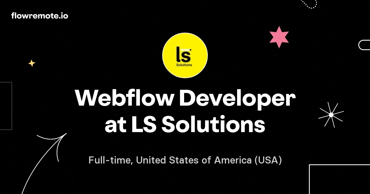 Webflow Developer at LS Solutions