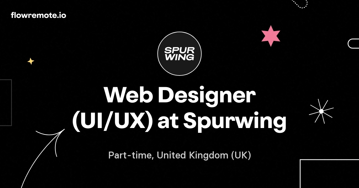 Web Designer (UI/UX) at Spurwing