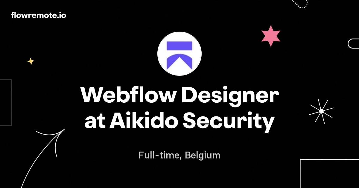 Webflow Designer at Aikido Security