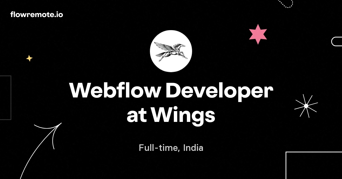 Webflow Developer at Wings