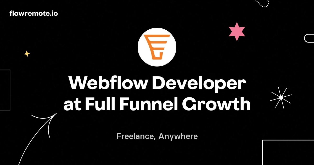 Webflow Developer at Full Funnel Growth